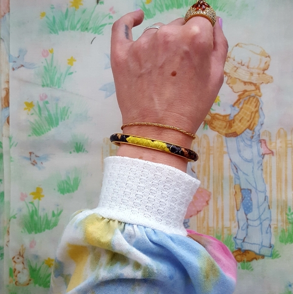 🌙MADANI Firenze Bracelet Gold PlatedSkin Signed - Picture 9 of 16